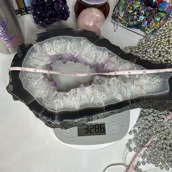 Agate & Amethyst “Mirror Mirror” Sugar Portal - AGMIRPORTL-001 - Picture 12 of 12